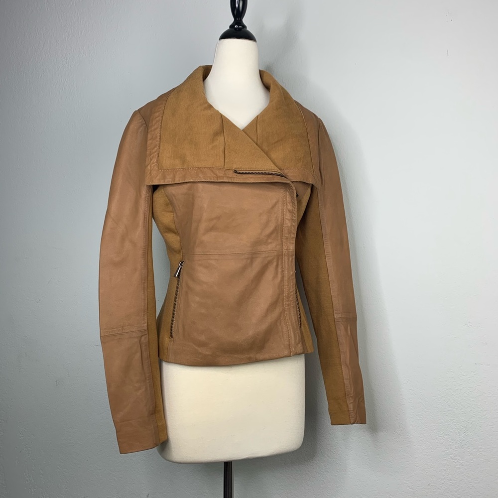 Bod & Christensen Genuine Leather Tan Jacket